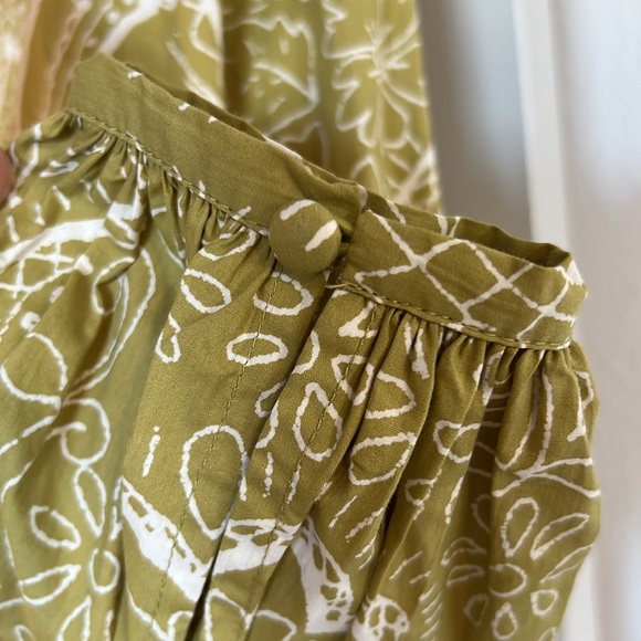 Anthropologie Long-Sleeve V-Neck Dress Multicolor Size M - Picture 9 of 13